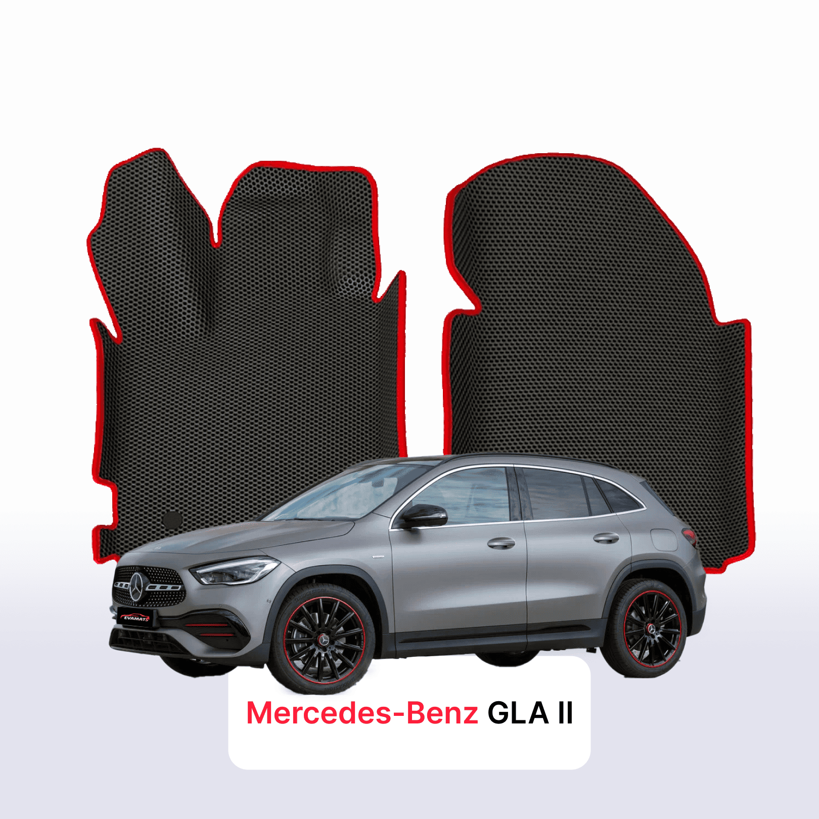 Autokoberce EVAMATS pro Mercedes-Benz GLA 2 gen (H247) 2019-2027 r. SUV 5 dveří