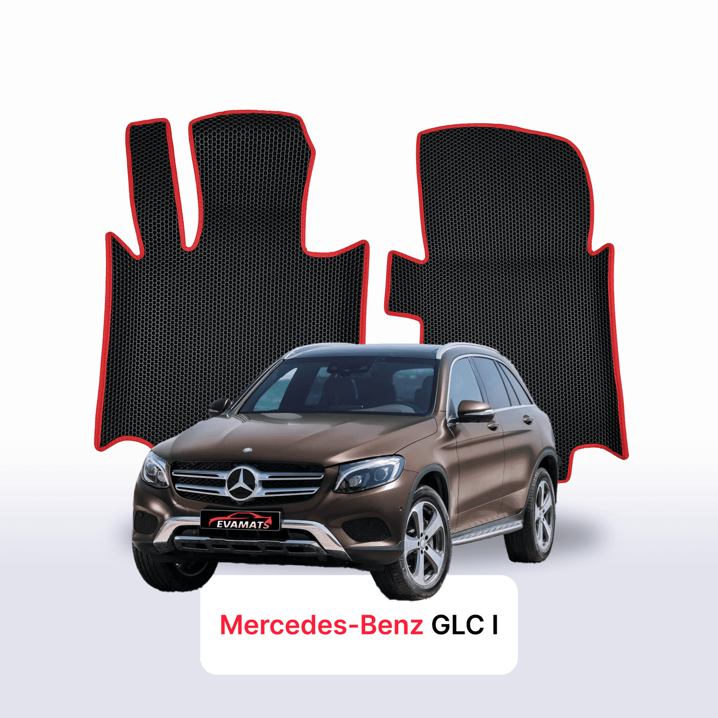 Autokoberce EVAMATS pro Mercedes-Benz GLC 1 gen (X253) 2015 − SUV ročník 2023