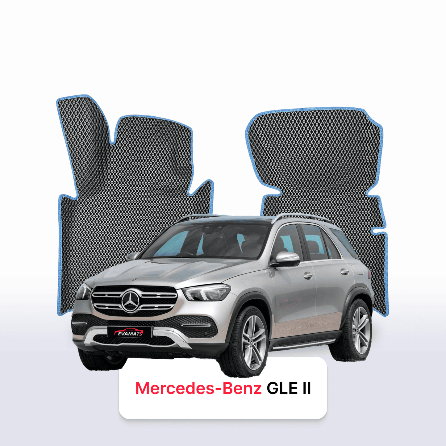 Autokoberce EVA pro Mercedes-Benz GLE 2 gen (W167) 2019-2027 r. SUV 7  míst