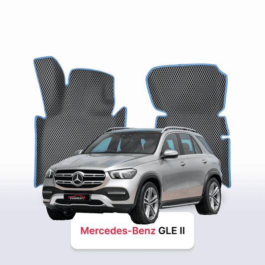 Autokoberce EVAMATS pro Mercedes-Benz GLE 2 gen (W167) 2019-2025 rok SUV 7 míst
