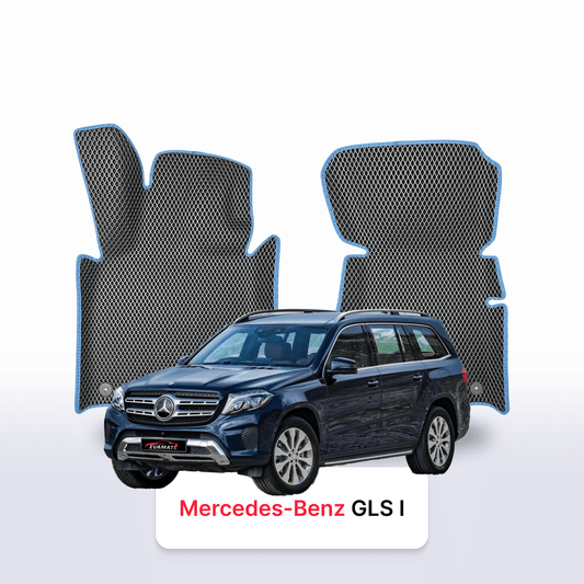 Autokoberce EVAMATS pro Mercedes-Benz GLS 1 gen (X166) 2015 – 2019 rok SUV 7 míst