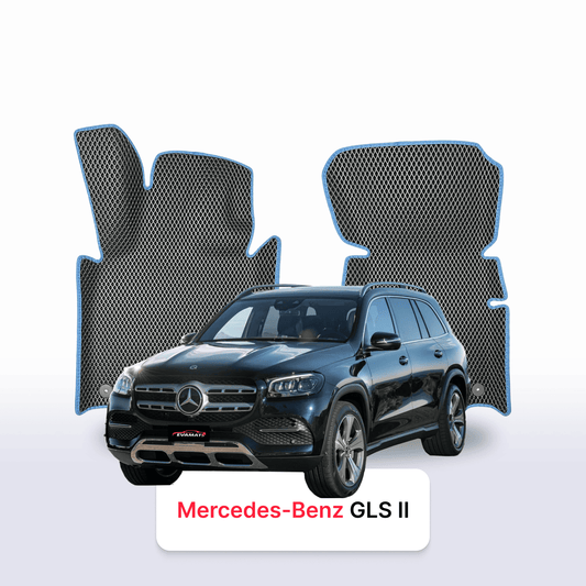 Autokoberce EVAMATS pro Mercedes-Benz GLS 2 gen (X167) 2019-2025 rok SUV 7 míst