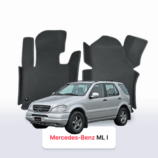 Autokoberce EVAMATS pro Mercedes-Benz ML 1 gen (W163) 1997 - 2005 rok SUV 7 míst