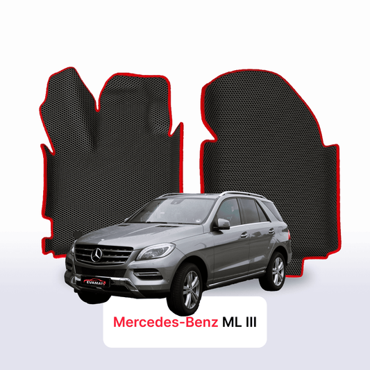 Autokoberce EVAMATS pro Mercedes-Benz ML 3 gen (W166) SUV ročník 2011 - 2015
