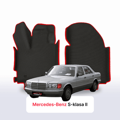 Autokoberce EVAMATS pro Mercedes-Benz S-class 2 gen (W126) 1979 – 1994 rok SEDAN