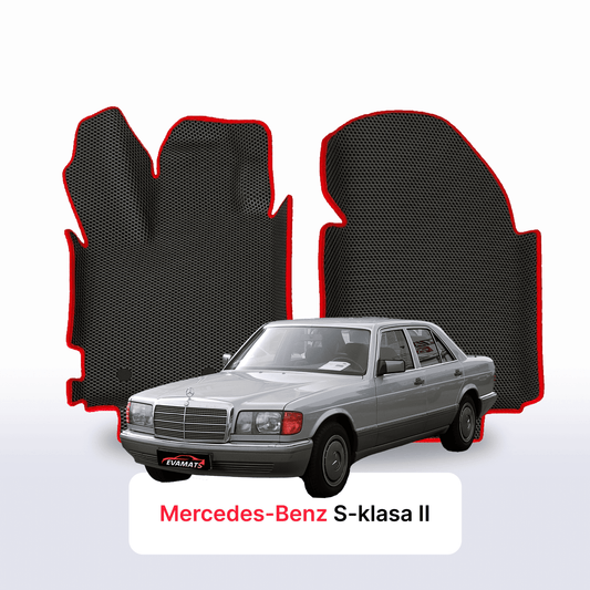 Autokoberce EVAMATS pro Mercedes-Benz S-class 2 gen (W126) 1979 – 1994 rok SEDAN