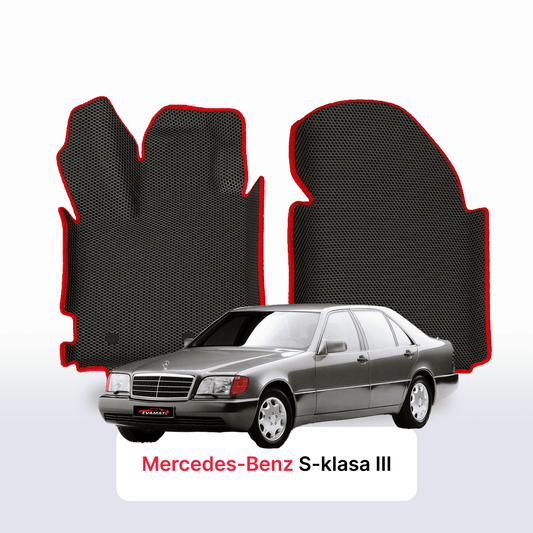 Autokoberce EVAMATS pro Mercedes-Benz S-class 3 gen (W140) 1991 – 1998 rok LONG SEDAN