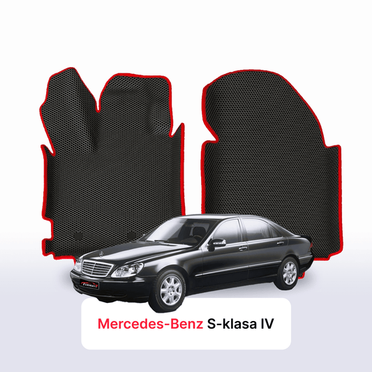 Autokoberce EVAMATS pro Mercedes-Benz S-class 4 gen (W220) 1998 – 2005 rok LONG SEDAN
