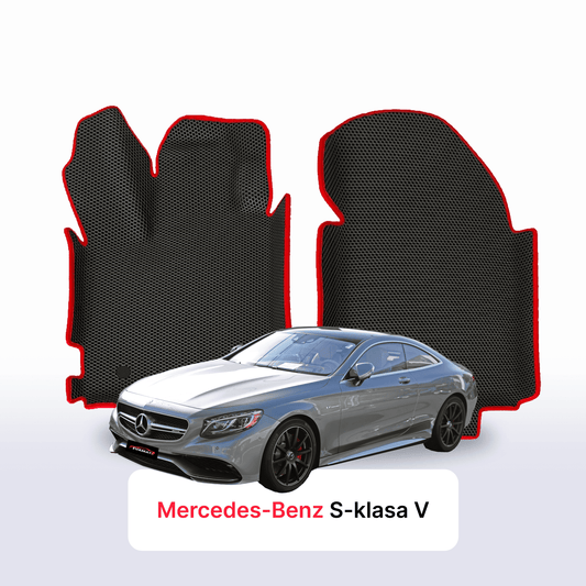 Autokoberce EVAMATS pro Mercedes-Benz S-class 6 gen (W222) 2014 – 2020 rok COUPE