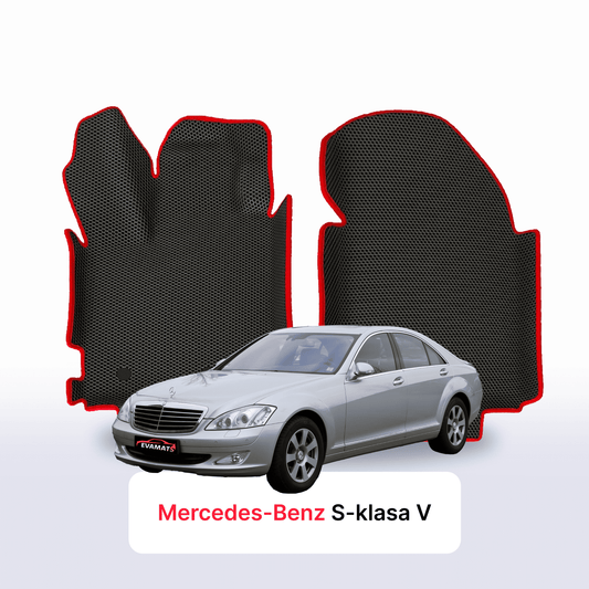 Autokoberce EVAMATS pro Mercedes-Benz S-class 5 gen (W221) 2005 – 2013 rok SEDAN