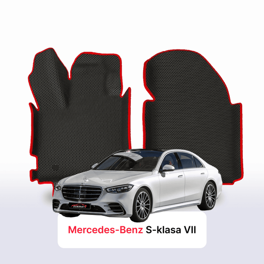 Autokoberce EVAMATS pro Mercedes-Benz S-class 7 gen (W223) 2020-2025 rok LONG SEDAN