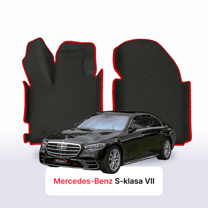 Autokoberce EVAMATS pro Mercedes-Benz S-class 7 gen (W223) 2020-2025 rok Sedan