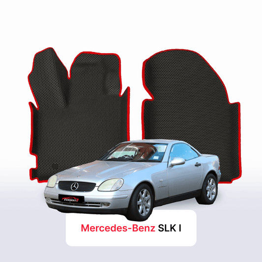 Autokoberce EVAMATS pro Mercedes-Benz SLK 1 gen (R170) 1996 – 2004 rok COUPE-CABRIO