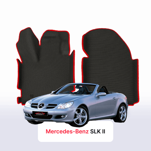 Autokoberce EVAMATS pro Mercedes-Benz SLK 2 gen (R171) 2004 – 2011 rok COUPE-CABRIO