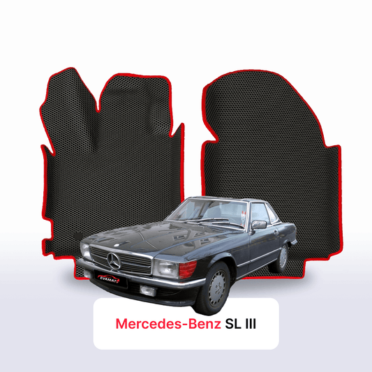 Autokoberce EVAMATS pro Mercedes-Benz SL 3 gen (R107) 1971 – 1989 rok COUPE