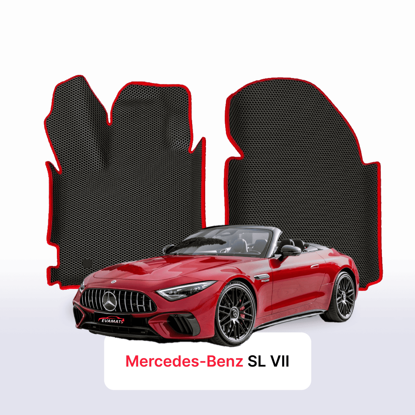 Autokoberce EVAMATS pro Mercedes-Benz SL 7 gen (R232) 2020-2025 rok COUPE-CABRIO