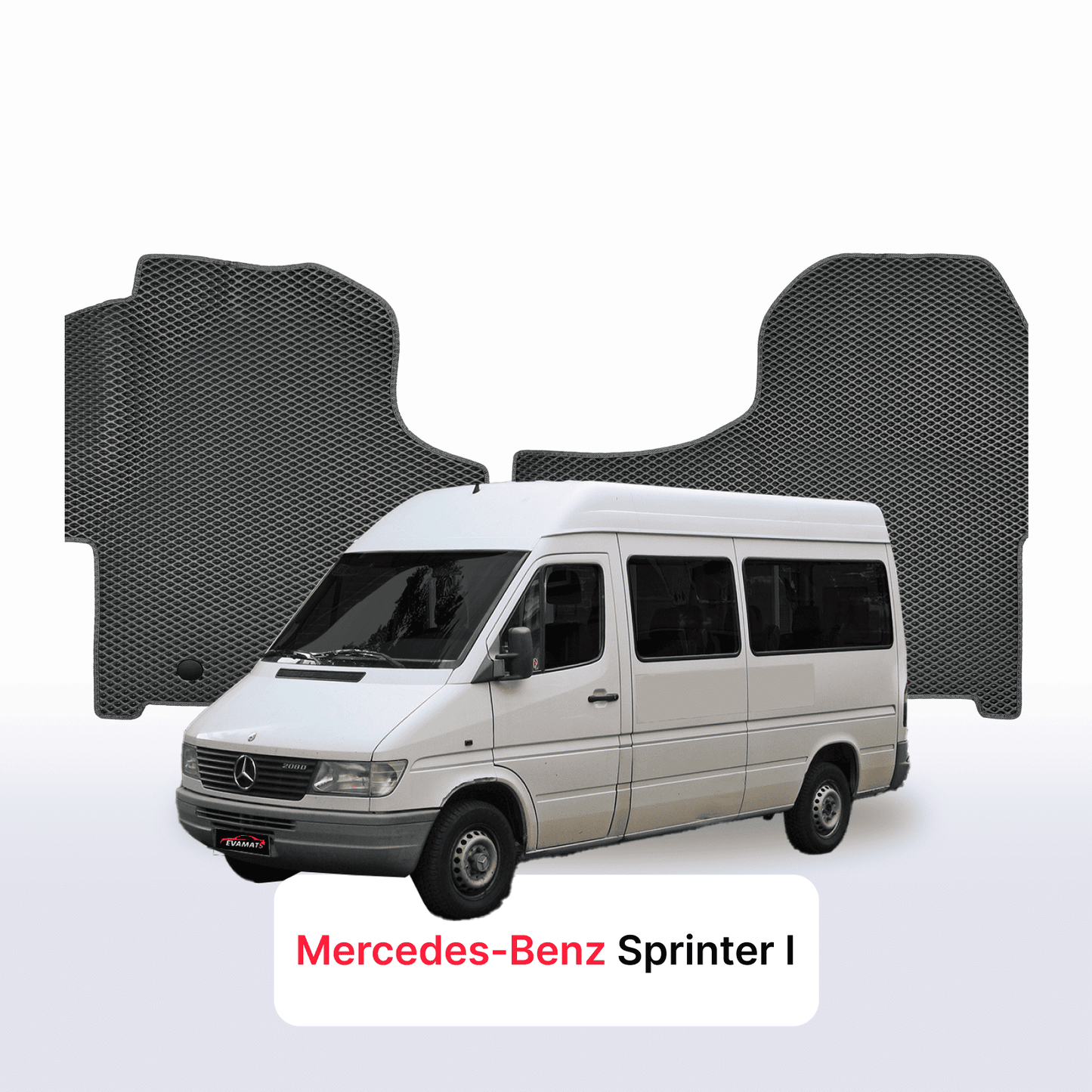 Autokoberce EVAMATS pro Mercedes-Benz Sprinter 1 gen (W903) 1995-2006 r. MINIBUS