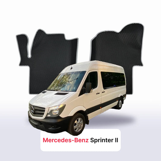 Autokoberce EVAMATS pro Mercedes-Benz Sprinter 2 gen (W906) 2006-2019 r. MINIBUS