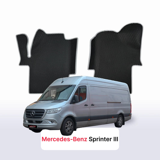 Autokoberce EVAMATS pro Mercedes-Benz Sprinter 3 gen (W907) 2018-2025 rok VAN