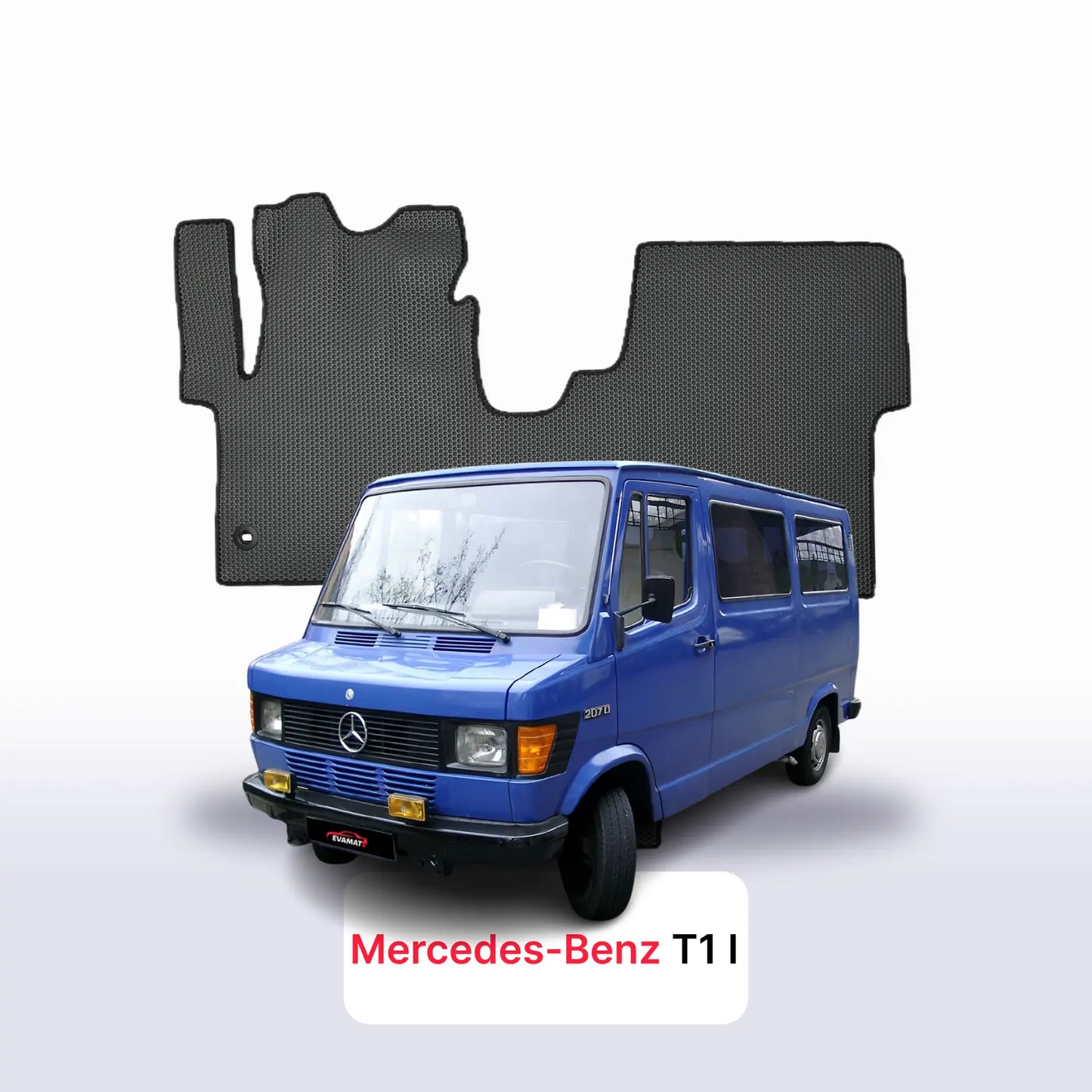 Autokoberce EVAMATS pro Mercedes-Benz T1 1. generace 1977 – 1995 rok VAN