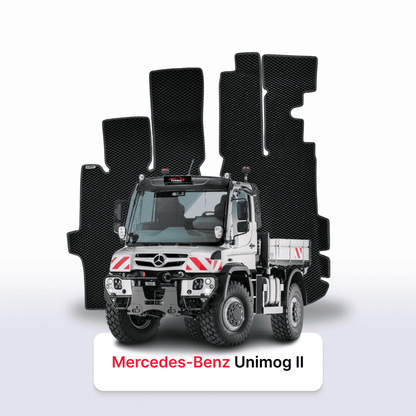 Autokoberce EVAMATS pro Mercedes-Benz Unimog U423 2. generace 2013-2026 rok NÁKLADNÍ AUTOMOBIL
