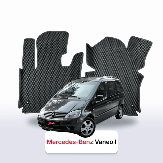 Autokoberce EVAMATS pro Mercedes-Benz Vaneo (W414) 2001–2005 rok MINIVAN 7 míst
