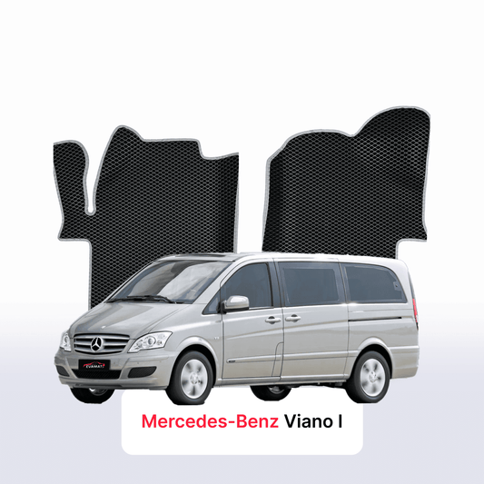 Autokoberce EVAMATS pro Mercedes-Benz Viano (W639) 2003 – 2014 rok LONG MINIVAN