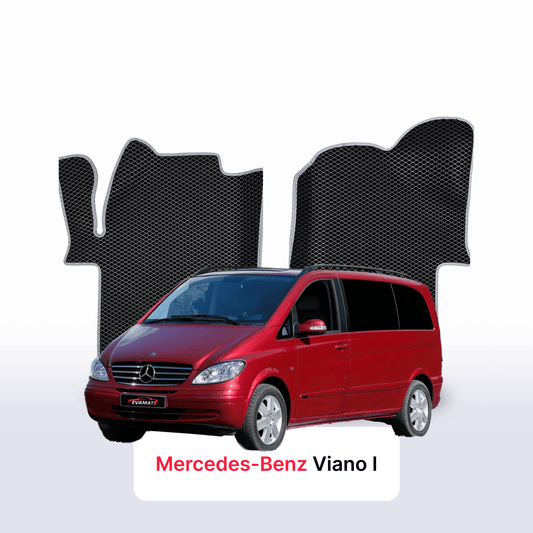Autokoberce EVAMATS pro Mercedes-Benz Viano (W639) 2003–2014 rok MINIVAN