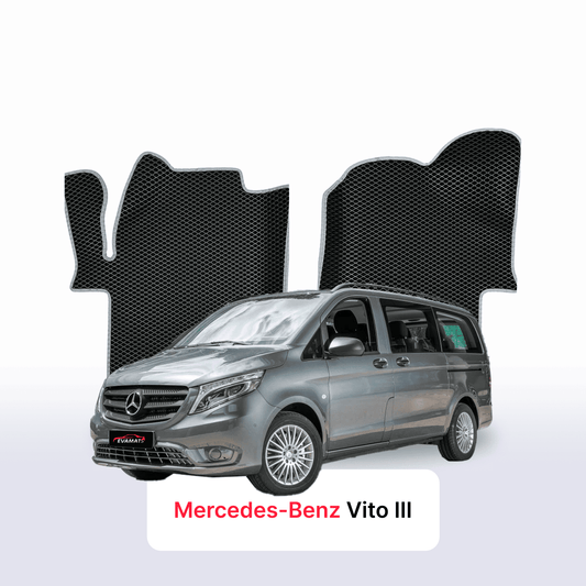 Autokoberce EVAMATS pro Mercedes-Benz Vito (W447) 2014-2025 rok MINIVAN