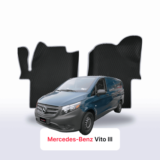 Autokoberce EVAMATS pro Mercedes-Benz Vito (W447) 2014-2025 rok VAN Autokoberce EVAMATS pro Mercedes-Benz Vito (W447) 2014-2025 rok VAN