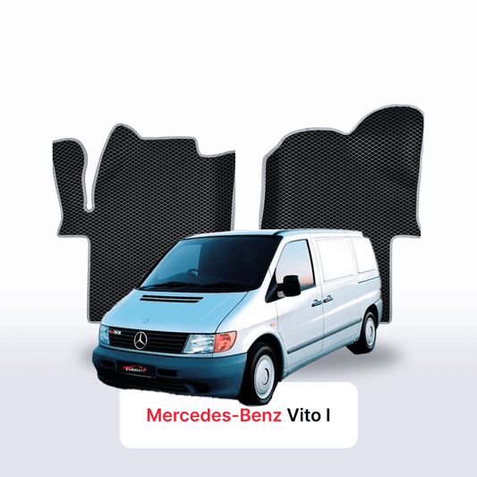 Autokoberce EVAMATS pro Mercedes-Benz Vito (W638) 1996 – 2003 rok výroby VAN