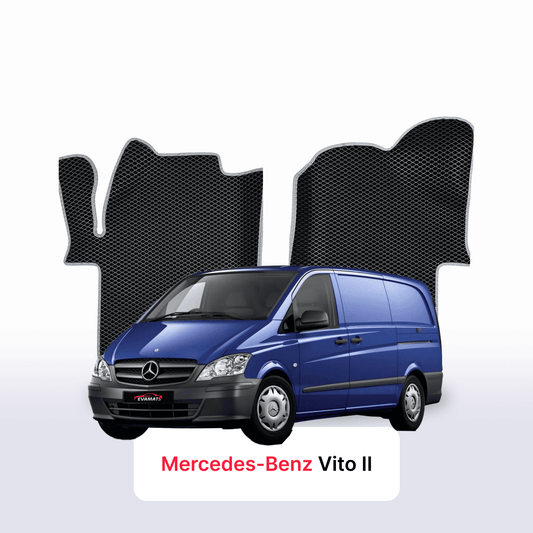 Autokoberce EVAMATS pro Mercedes-Benz Vito (W639) 2003 – 2014 rok VAN