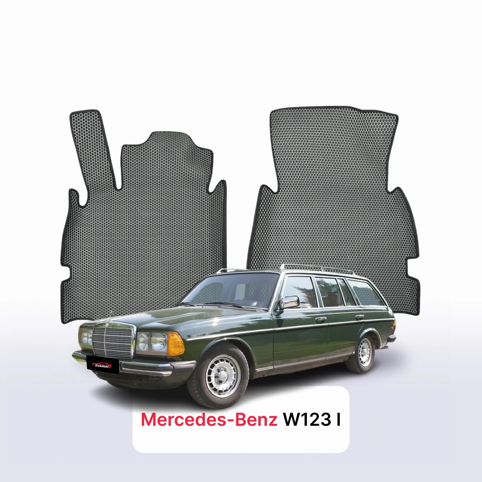 Autokoberce EVAMATS pro Mercedes-Benz W123 1 gen 1975-1986 r. KOMBI