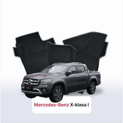 Autokoberce EVAMATS pro Mercedes-Benz X-class 1 gen 2017 – 2020 rok PICK-UP