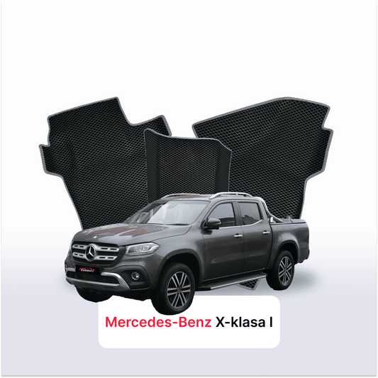 Autokoberce EVAMATS pro Mercedes-Benz X-class 1 gen 2017 – 2020 rok PICK-UP