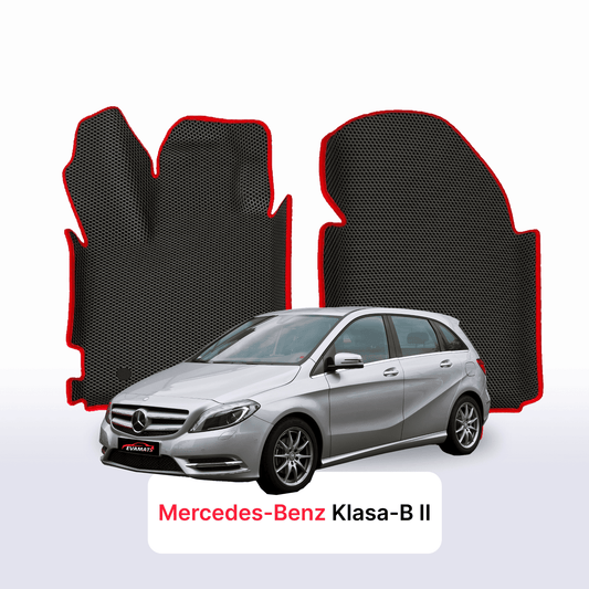 Autokoberce EVAMATS pro Mercedes-Benz B-class 2 gen (W246) 2011 – 2018 rok MINIVAN