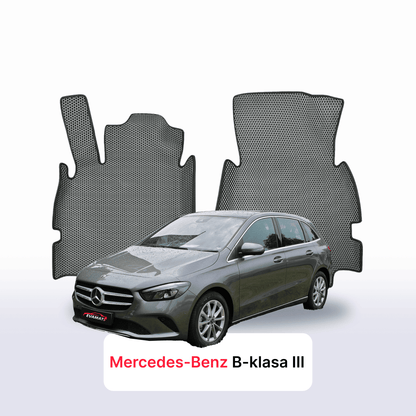 Autokoberce EVAMATS pro Mercedes-Benz B-class 3 gen (W247) 2018-2025 rok MINIVAN