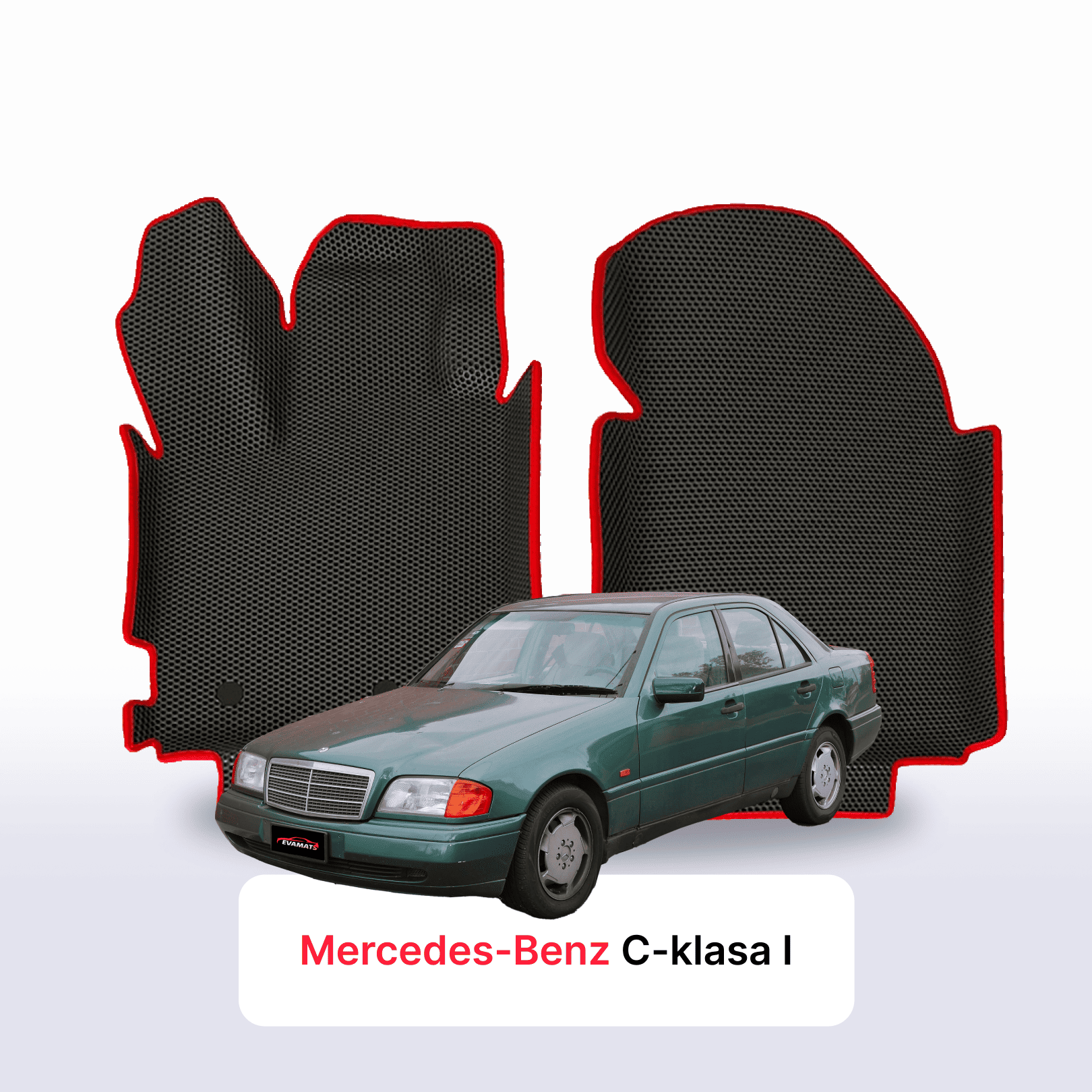 Autokoberce EVAMATS pro Mercedes-Benz C-klasa 1 gen (W202) 1993-2001 r. SEDAN