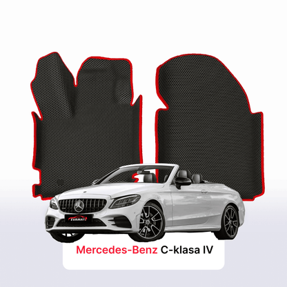 Autokoberce EVAMATS pro Mercedes-Benz C-class 2 gen (A205) 2015 – 2023 rok CABRIO