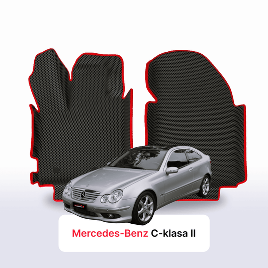 Autokoberce EVAMATS pro Mercedes-Benz C-class 2 gen (W203) 2000–2007 rok COUPE