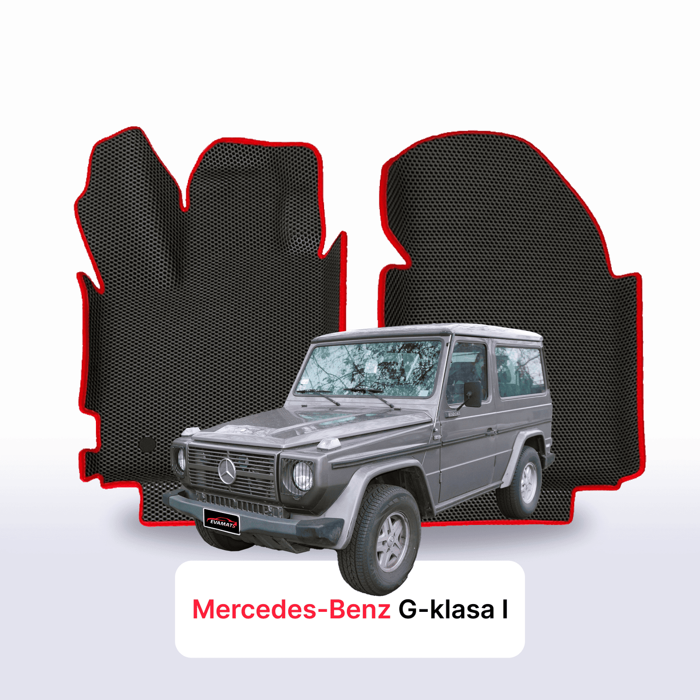 Autokoberce EVAMATS pro Mercedes-Benz G-class 1 gen (W460) 1979–1990 SUV 3dv.