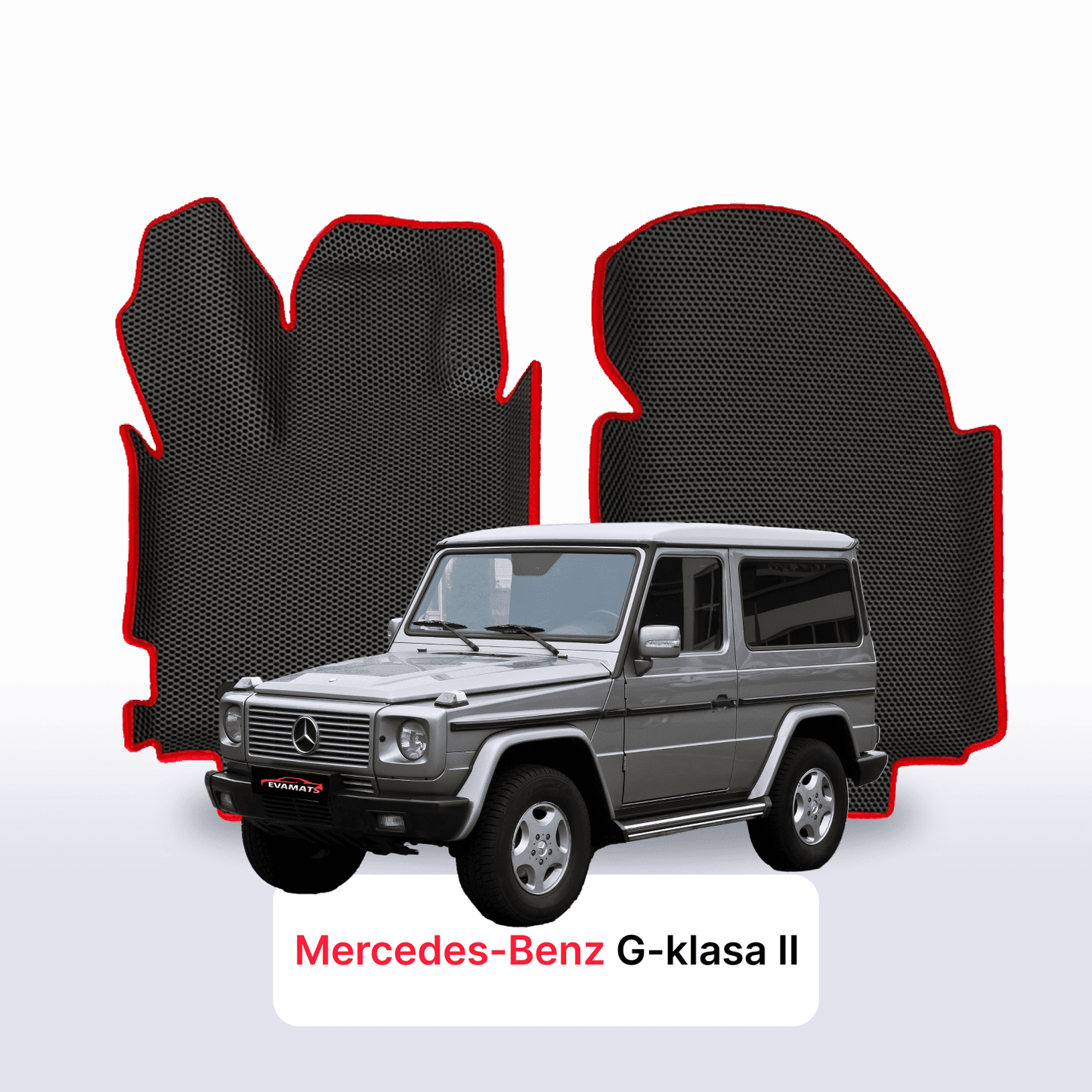 Autokoberce EVA pro Mercedes-Benz G-klasa 2 gen (W463) 1990-2018 r. SUV 3 dveře