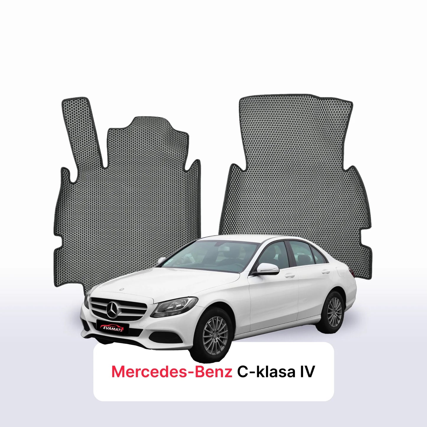 Autokoberce EVAMATS pro Mercedes-Benz C-class 4 gen (W205) 2014–2021 rok SEDAN