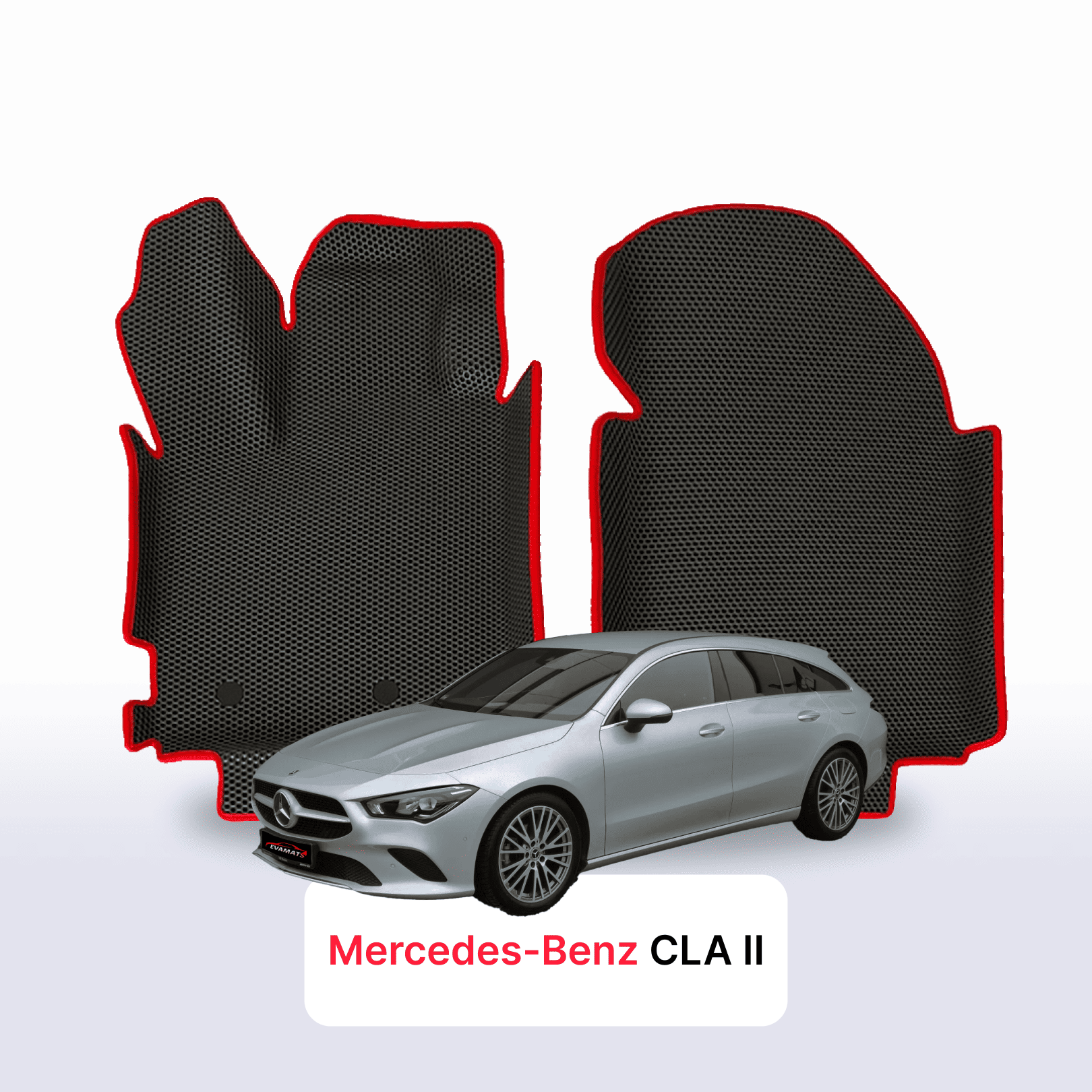 Autokoberce EVAMATS pro Mercedes-Benz CLA 2 gen (X118) shooting brake 2019-2025 r. KOMBI