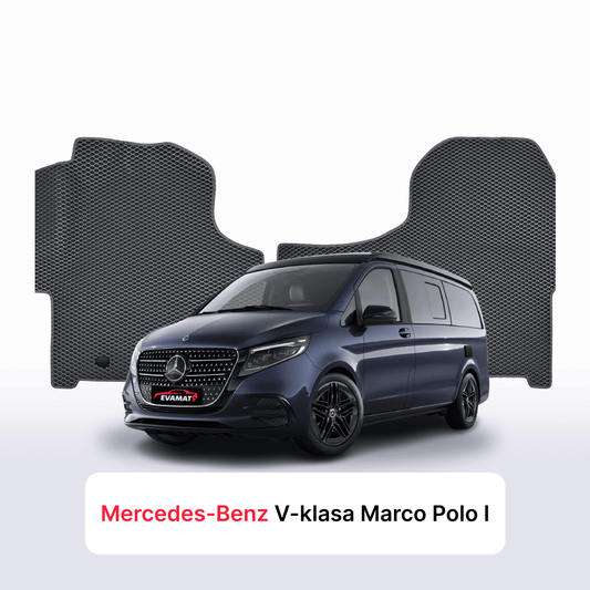 Autokoberce EVAMATS pro Mercedes-Benz V-class Marco Polo 1 gen 2014-2025 rok BUS