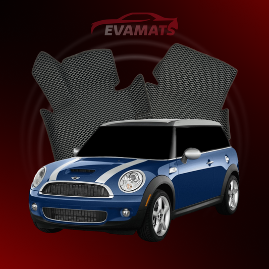Autokoberce EVAMATS pro Mini Clubman(R55) 1 gen 2007-2014 rok JCW HATCHBACK 3dv.