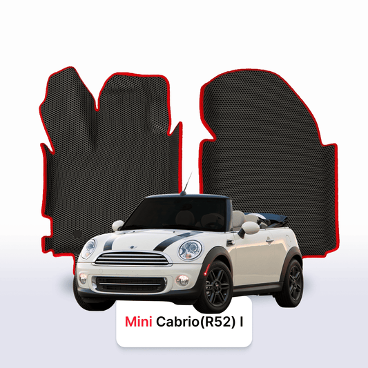 Autokoberce EVAMATS pro Mini Cabrio(R52) 1 gen 2004-2008 rok CABRIO