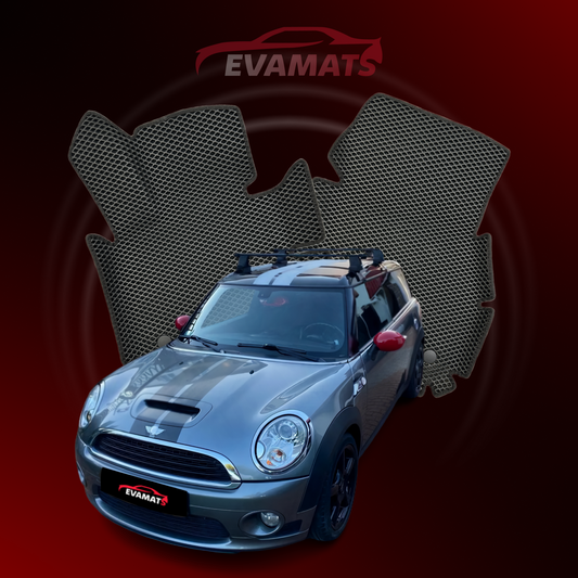 Autokoberce EVAMATS pro Mini Clubman(R55) 1 gen 2007-2014 rok JCW HATCHBACK 3dv.