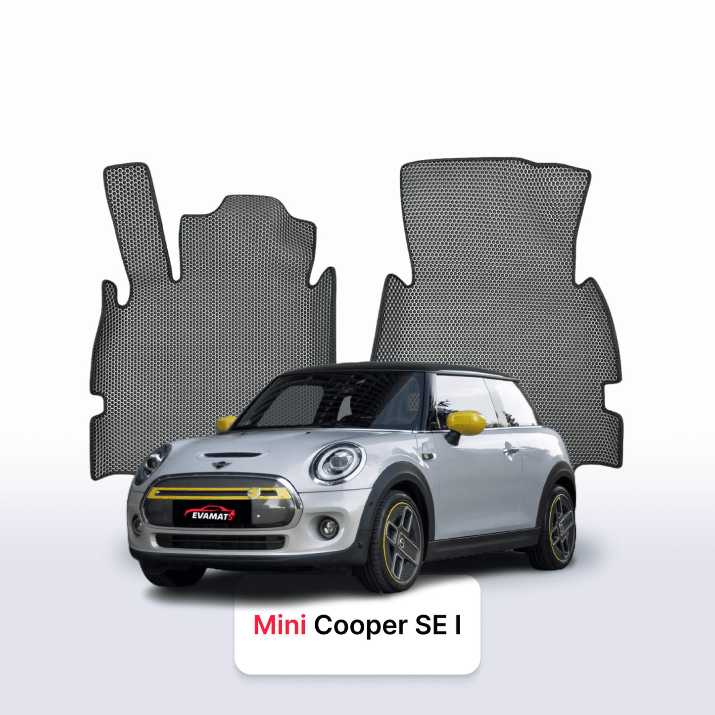 Autokoberce EVAMATS pro Mini Cooper SE 1. generace 2019-2027 hatchback 3 dveře