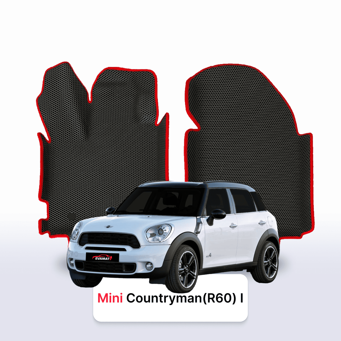 Autokoberce EVAMATS pro Mini Countryman(R60) 1 gen 2010-2016 rok Cooper S SUV